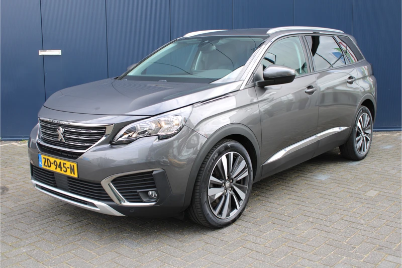 Peugeot 5008 1.2 130pk 7-Zits Allure | Led | Leder | Climate | NL Auto | Navigatie | 360 Camera | 19" Lichtmetaal | Lane Assist | Parkeer Ass