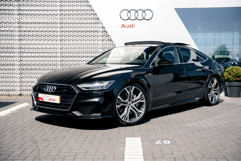 Audi A7 Sportback 55 TFSI 340PK 7 versn. S-tronic quattro | Panoramadak | 360 Camera | Luchtvering | Assistentiepakket Tour | Elektrisch