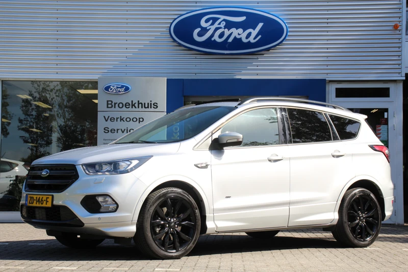 Ford Kuga 1.5EB ST-LINE 182PK 4WD AUTOMAAT | DEALER ONDERHOUDEN! | NAVI | CAMERA | LEDER/ALCANTARA | PANO DAK | ADAPT. CRUISE | CLIMA | WI