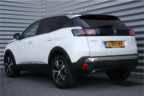 Peugeot 3008 1.2 PURETECH 130PK GT AUTOMAAT / NAVI / LEDER / CLIMA / PDC / 18" LMV / CAMERA / KEYLESS / FULL-LED / ALCANTARA / 1E EIGENAAR /