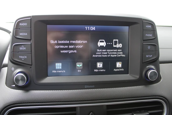 Hyundai KONA Electric 39 kWh 136pk Comfort Automaat | € 2.000,- Subsidie | Led | Climate | Camera | Keyless | Warmtepomp | 17" Lichtmetaal | Navigatie