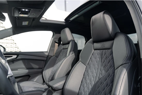 Audi Q4 Sportback e-tron 50 300PK quattro S edition | Panoramadak | Head-Up Display | Elektrische Stoelen | 21" Velgen | Matrix LED | Keyless Entry |