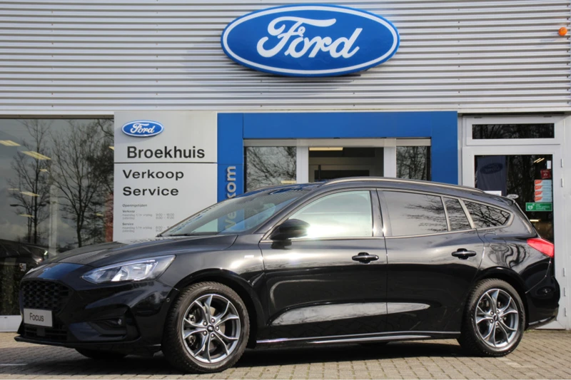 Ford Focus Wagon 1.0EB 125PK ST-LINE | NAVI | CRUISE | PARK SENS V+A | 17' LM. VELGEN | LIJN DETECTIE