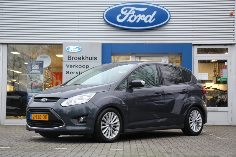 Ford C-MAX 1.0 126PK TITANIUM | DEALER OH! | NAVI | VERWARMDE VOORRUIT | CRUISE | AUTO. INPARKEREN | PARK SENS V+A | LM. VELGEN