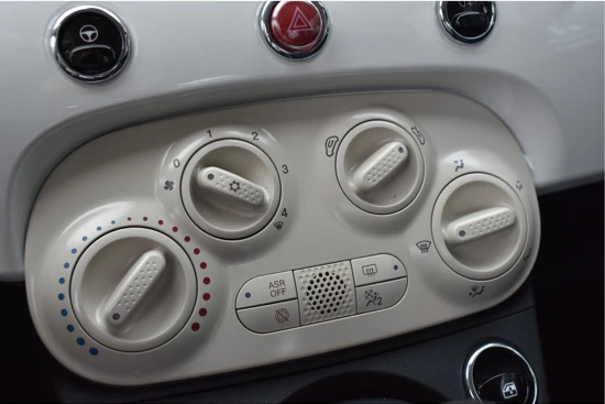 Fiat 500 1.0 Hybrid Cult | Airco | Snelheidsbegrenzer | Stuurbekrachtiging | DAB+ | Elektr. Ramen | Radio | !!