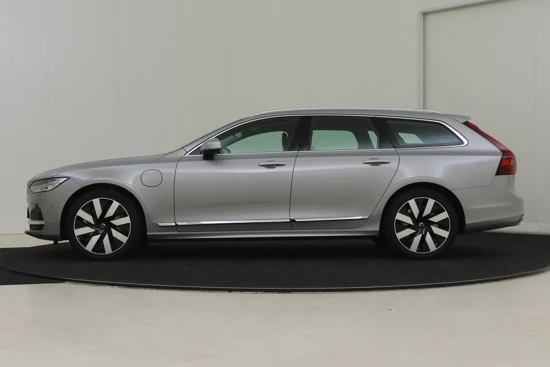 Volvo V90 T6 Recharge AWD Ultimate Bright | Long Range | Luchtvering | 360° Camera | Bowers & Wilkins | Massage | Adaptive Cruise | BLIS