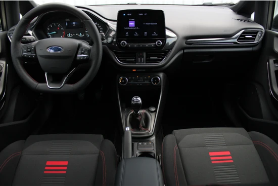 Ford Fiesta 1.0 125PK Hybrid ST-Line | 17" lichtmetalen velgen | Privacy glass | Winter pack | Cruise control | Parkeersensor achter | Leder