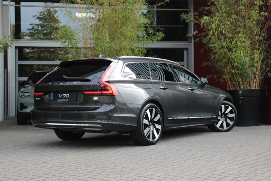 Volvo V90 T6 Recharge AWD Plus Bright | Luchtvering | Adaptive Cruise | Harman/Kardon | Schuifdak | Camera | Memory Seats