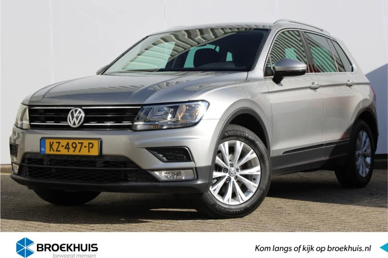 Volkswagen Tiguan 1.4 TSI 125PK Connected Series | Trekhaak | Navigatie | App-Connect | 17'' LMV | Parkeersensoren v+a | Cruise Control | 100% Dea