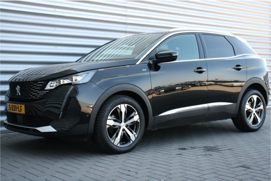 Peugeot 3008 1.2 PURETECH 130PK GT PACK AUTOMAAT / NAVI / LEDER / CLIMA / PDC / 18" LMV / CAMERA / KEYLESS / FULL-LED / ALCANTARA / 1E EIGENA