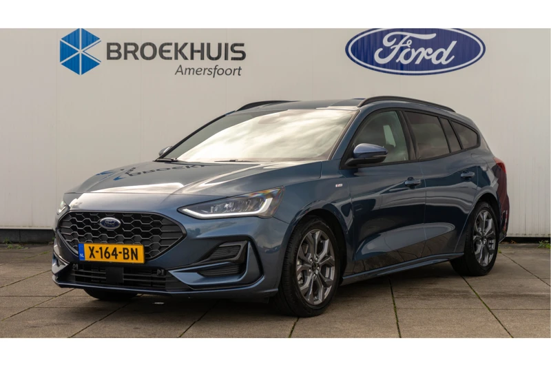 Ford Focus WAGON 1.0EB HYBRID 155PK AUTOMAAT ST-LINE | ADAPT CRUISE | GROOT SCHERM | ELEKTRISCHE ACHTERKLEP | STOEL/STUURWIELVERWARMING | V