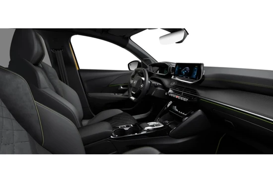 Peugeot e-208 GT 50 kWh 136PK | Navigatie | Adaptieve Cruise | 17'' Lichtmetalen velgen |