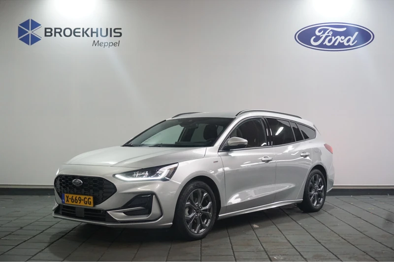 Ford Focus Wagon 1.0 155 pk EcoBoost St-Line Automaat | Verlengde Garantie 03-2028 / 100.000km | Camera | Adaptive Cruise | Winter Pakket |