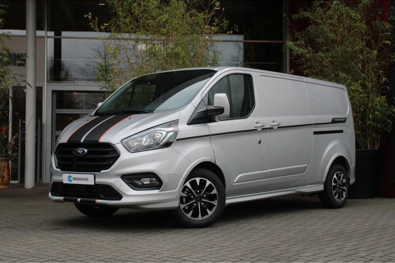 Ford Transit Custom 320 2.0 TDCI L2H1 Sport 170pk Automaat | Schuifdeur links+rechts | Adaptieve Cruise | Xenon