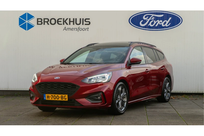 Ford Focus WAGON 1.0EB 125PK ST-LINE | PANO DAK | WINTERPACK | ORIGINEEL NL! | DEALER OH! |