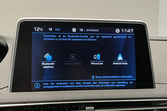 Peugeot 3008 1.2 130PK GT Line | Apple/Android Carplay | Parkeersensoren | 18" Lichtmetaal | Chroom |