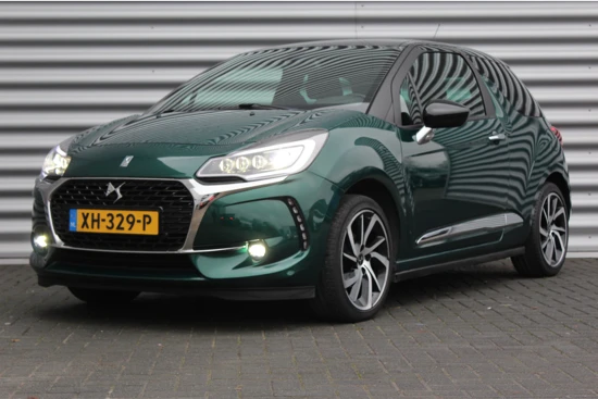 DS DS 3 1.2 PURETECH 110PK CAFÉ RACER AUTOMAAT / NAVI / LEDER / CLIMA / FULL-LED / 17" LMV / CAMERA / BLUETOOTH / CRUISECONTROL / NIEUWS