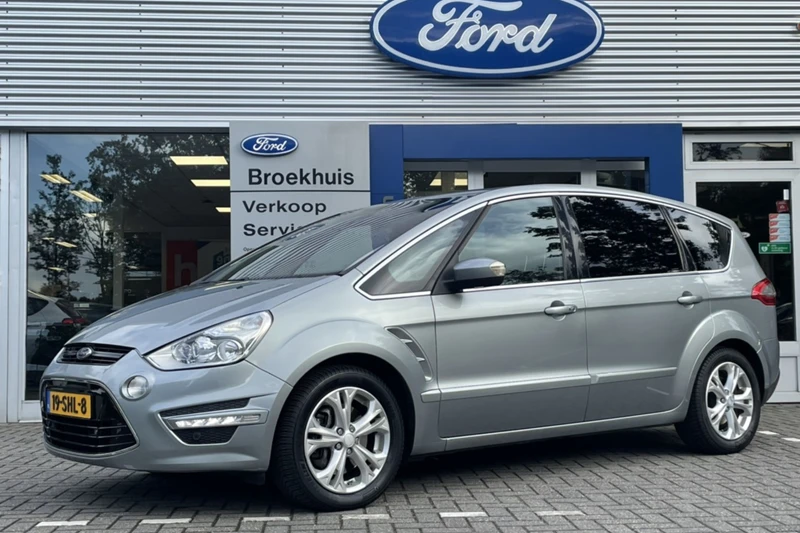 Ford S-Max 2.0EB S-EDITION AUTOMAAT | PANODAK | DEALER ONDERHOUDEN! | LEDER | TREKHAAK | STOELVERWARMING | NAVI | CLIMA | CRUISE | PARK SEN