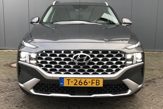 Hyundai Santa Fe HEV 230pk 7-zits Premium Automaat | Leder | Climate | Keyless | 360 Camera | 19" Lichtmetaal | Parkeer Assistent | Elektrische K