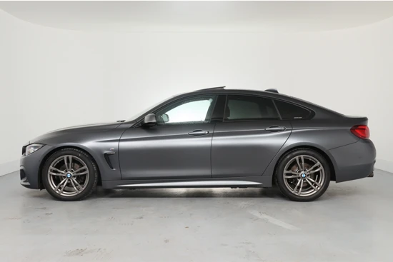 BMW 4 Serie Gran Coupé 418i High Executive Edition | Dealer Onderhouden! | M-Pakket | Camera | Open Dak | Sportstoelen | Clima | Leder | LED