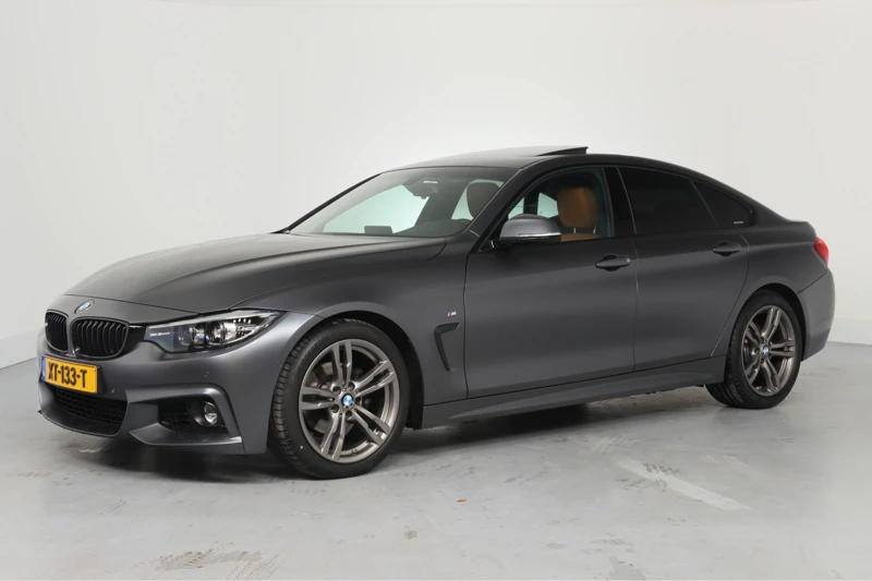 BMW 4 Serie Gran Coupé 418i High Executive Edition | Dealer Onderhouden! | M-Pakket | Camera | Open Dak | Sportstoelen | Clima | Leder | LED