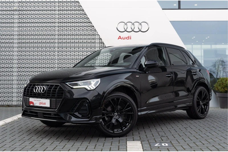 Audi Q3 35TFSI 150PK S-Tronic Advanced Edition | Garantie t/m 2027 | Trekhaak | S-Line Exterieur | 19" Velgen | Dodehoekdetectie | Adapt