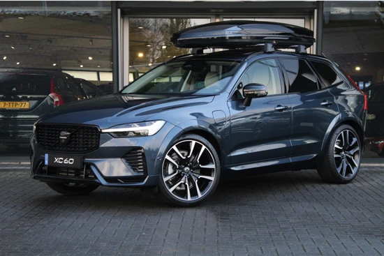 Volvo XC60 T8 AWD Recharge Ultimate Dark | Full Options | Luchtvering | Bowers & Wilkins | 22" | Stoelventilatie | 360° Camera