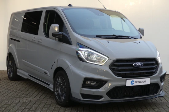 Ford Transit Custom 320 2.0 TDCI 170PK L2H1 MS-RT Automaat | DUBBELCABINE | ADAPTIVE CRUISE | DODEHOEKDETECTIE | ZIJ- EN GORDIJNAIRBAGS |