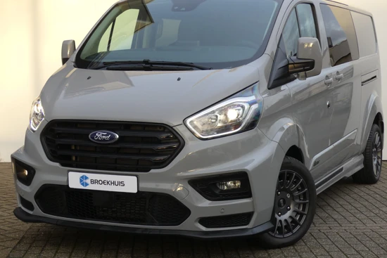 Ford Transit Custom 320 2.0 TDCI 170PK L2H1 MS-RT Automaat | DUBBELCABINE | ADAPTIVE CRUISE | DODEHOEKDETECTIE | ZIJ- EN GORDIJNAIRBAGS |