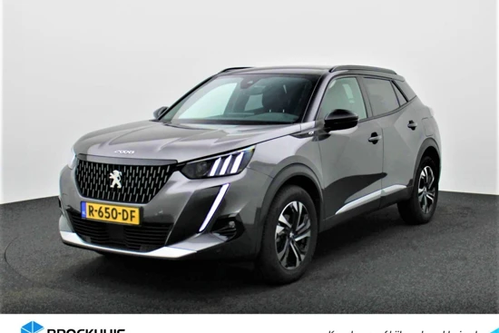 Peugeot 2008 GT 1.2 130PK | Camera | Navi | Keyless | Cruise & Climate C. Dode hoek | 17'' LMV | Privacy Glass | Leder\Stof |