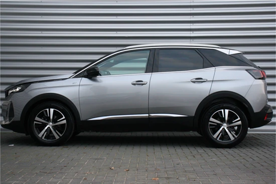 Peugeot 3008 1.2 PURETECH 130PK GT PACK AUTOMAAT / NAVI / LEDER / CLIMA / PDC / 18" LMV / CAMERA / KEYLESS / FULL-LED / 1E EIGENAAR / NIEUWST