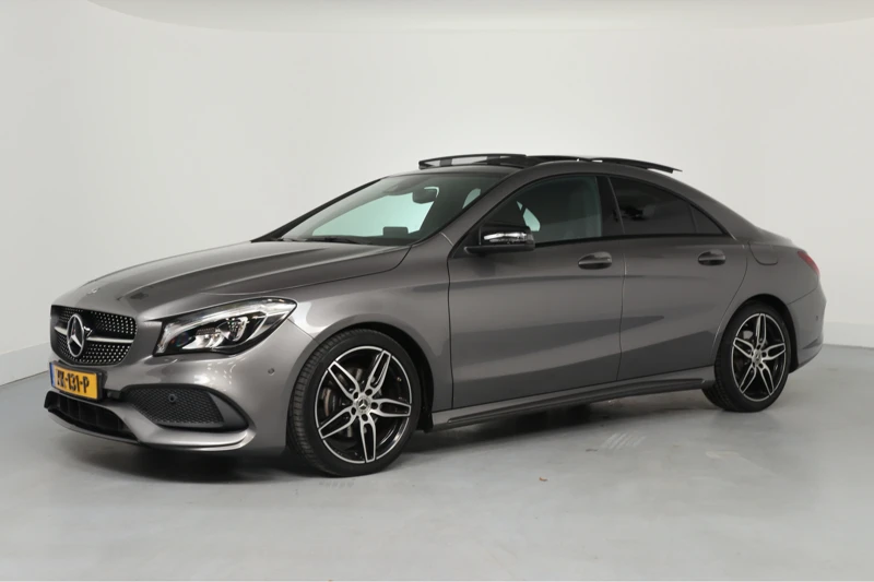 Mercedes-Benz CLA-Klasse 180 Business Solution AMG Night Upgrade | Dealer Onderhouden! | Open Dak | Sportstoelen | Camera | Navi | Stoelverwarming | Lede