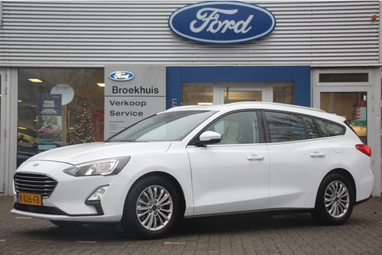 Ford Focus Wagon 1.0EB 126PK TITANIUM | 1e EIGENAAR! | DEALER OH! | WINTERPACK | NAVI | CLIMA | CRUISE | PARK SENS V+A | PRACHTIGE STAAT!