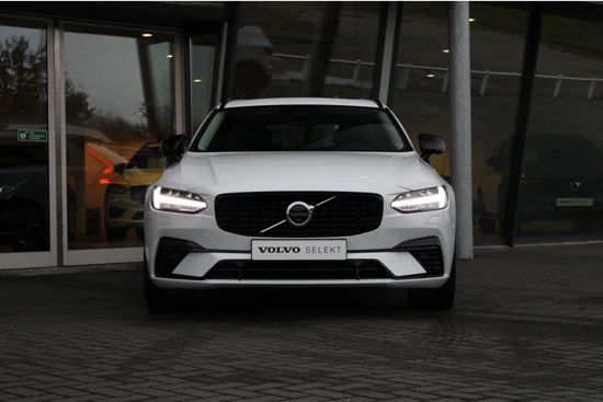 Volvo V90 T6 Plus Dark Long Range | Luchtvering | Harman Kardon | 360° Camera | Panodak | Memory-Seats | BLIS | Trekhaak | DAB