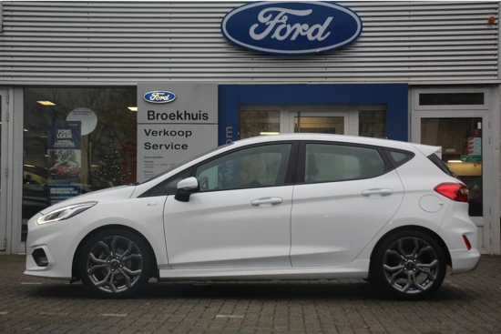 Ford Fiesta 1.0EB ST-LINE | 1E EIGENAAR! | NL-AUTO! | DEALER OH! | APPLE CARPLAY & ANDROID AUTO | CLIMA | CRUISE | PARK SENS | 17' LM. VELGE