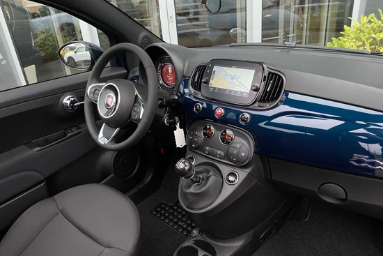 Fiat 500C 1.0 Hybrid Dolcevita | Navigatie | Climate Control | Carplay | Sensoren achter | Cruise Control