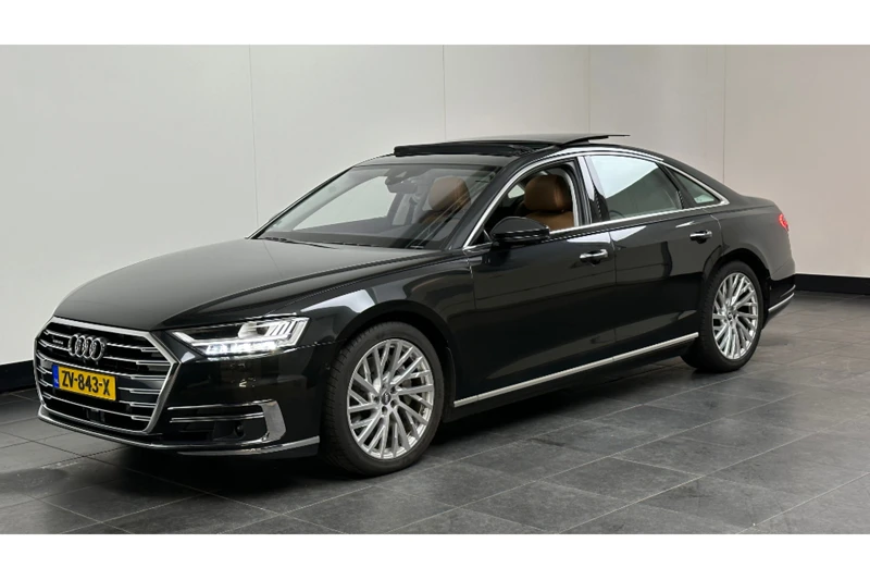 Audi A8 55 TFSI quattro Pro Line Plus | Achterassturing | Stoelventilatie | HD Matrix verlichting | Assistentiepakket Tour & City |