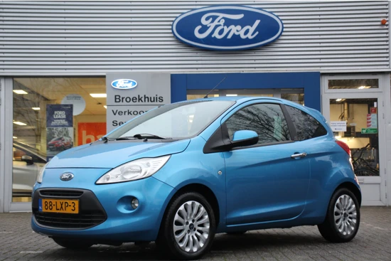 Ford Ka 1.2 TITANIUM X | DEALER OH! | AIRCO | VOORRUITVERWARMING | MULTIFUNCTIONEEL STUURWIEL | RADIO / CD / AUX | EL. RAMEN + SPIEGELS