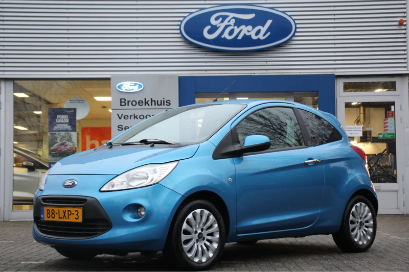 Ford Ka 1.2 TITANIUM X | DEALER OH! | AIRCO | VOORRUITVERWARMING | MULTIFUNCTIONEEL STUURWIEL | RADIO / CD / AUX | EL. RAMEN + SPIEGELS