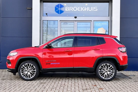 Jeep Compass 1.5T e-Hybrid Limited | Stoelverwarming | Schuif-/Kanteldak | 360 Camera | Cruise Control | Navi | Carplay