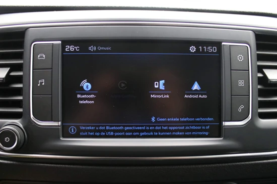 Peugeot Expert Premium 231L Dubb. Cab. 2.0 120PK | Trekhaak | Airco | Camera | Half-Leder | Dode hoeksensor | AppleCarPlay |