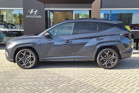 Hyundai Tucson 1.6 T-GDI HEV N Line Sky | SCHUIF-KANTELDAK | STOEL- & STUURVERWARMING | CLIMATE CONTROL | ACHTERUITRIJCAMERA