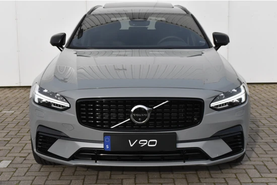 Volvo V90 T6 Recharge AWD Ultimate Dark #Kanon! #Luchtvering #VapourGrey!!