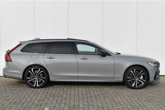 Volvo V90 T6 Recharge AWD Ultimate Dark #Kanon! #Luchtvering #VapourGrey!!