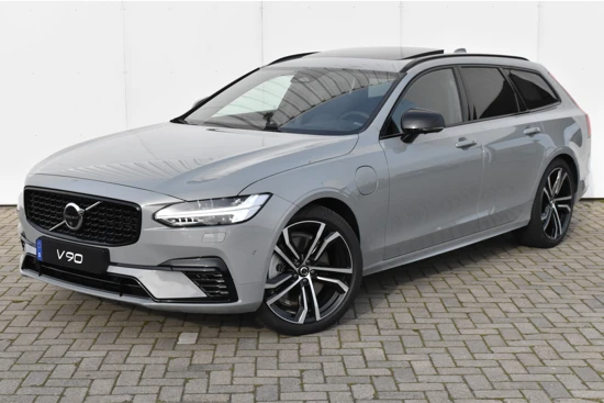 Volvo V90 T6 Recharge AWD Ultimate Dark #Kanon! #Luchtvering #VapourGrey!!