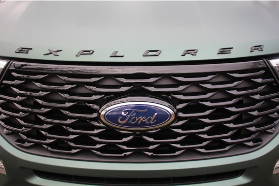 Ford Explorer 3.0 V6 PHEV SPECIAL EDITION | 22" PREMIUM VELGEN | MATTE PINE GREEN | GROOT SCHERM | BTW-AUTO! | STANDKACHEL | LEDER | NAVI | CA