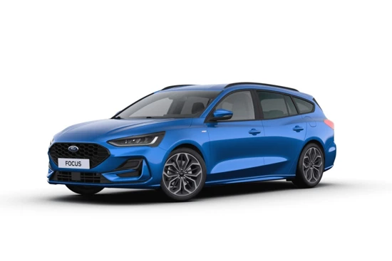 Ford Focus Wagon 1.0 EcoBoost 125PK Hybrid ST Line X | 2024 | 18"LMV | Winterpack | Kleur: Desert Island Blue |