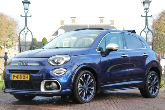 Fiat 500X 1.5 HYBRID YACHT CLUB CAPRI CABRIO | NL-AUTO! | UNIEK! | FULL-OPTIONS! | LEDER | NAVI | CAMERA | CLIMA | ADAPT. CRUISE | PARK SE