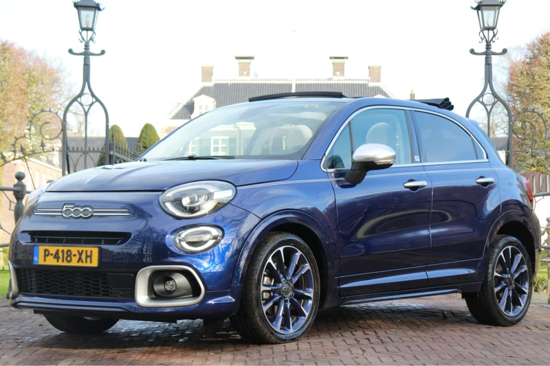 Fiat 500X 1.5 HYBRID YACHT CLUB CAPRI CABRIO | NL-AUTO! | UNIEK! | FULL-OPTIONS! | LEDER | NAVI | CAMERA | CLIMA | ADAPT. CRUISE | PARK SE