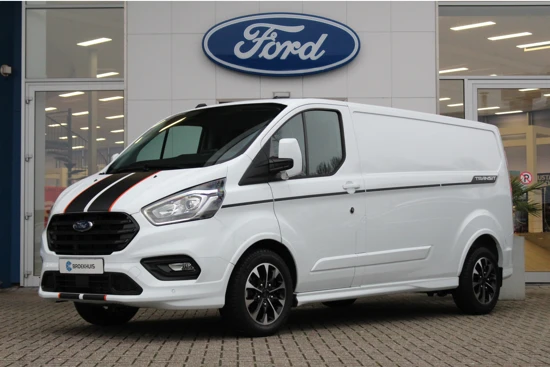 Ford Transit Custom 300 2.0 TDCI L2H1 Sport | Automaat | Camera | Half-Leder | Stoel- en voorruitverwarming | Apple Carplay/Android Auto |